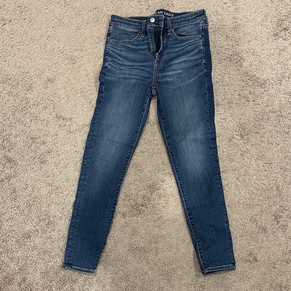 American Eagle Outfitters Women’s High Rise Jegging Skinny Jeans
